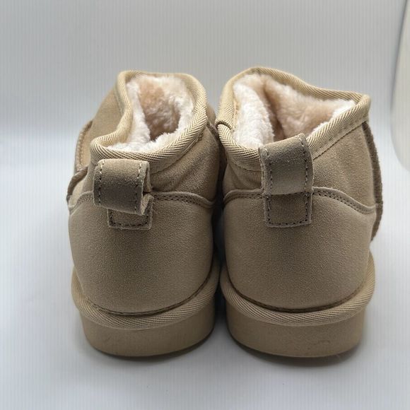 CUSHIONAIRE Women's pull on boot 8 SAND - Picture 4 of 7